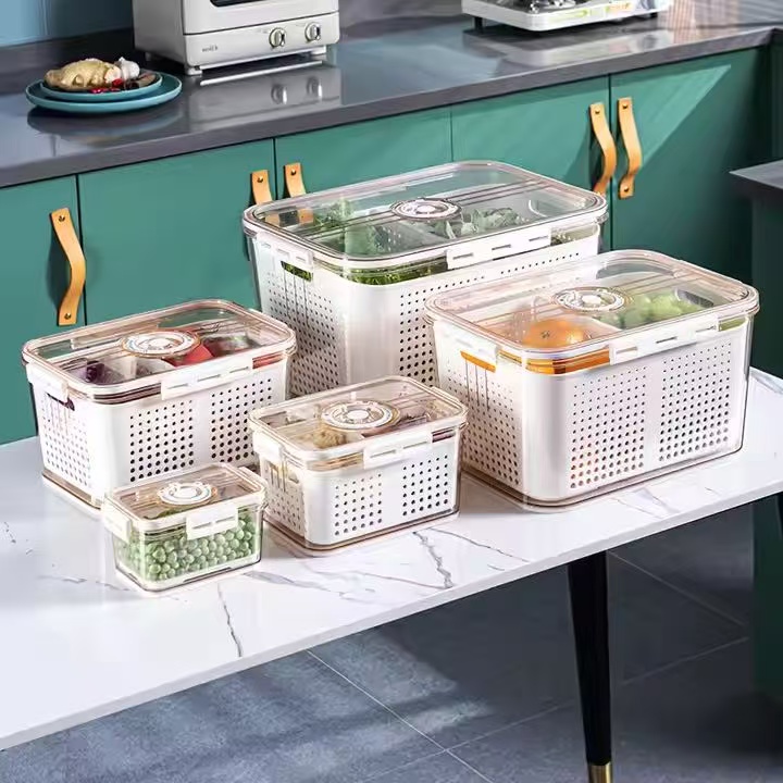 Drainable crisper has been verified: leafy vegetable freshness preservation is extended by 5-7 days