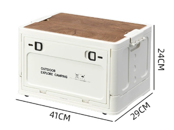 60L Camping Orgainizer with wooden lips