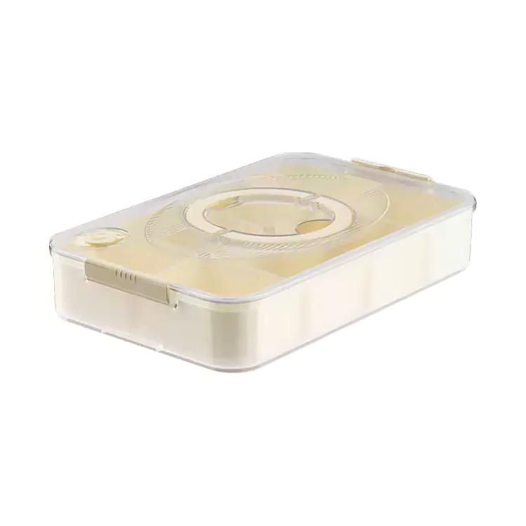 Ventilation Opening Divided Snack Tray